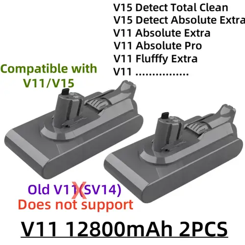 100%New Compatible with Dyson V10 V8  V11 V15 V7 V6 Series SV07 SV09 SV10 DC62 Vacuum Cleaner rechargeable battery - Image 22