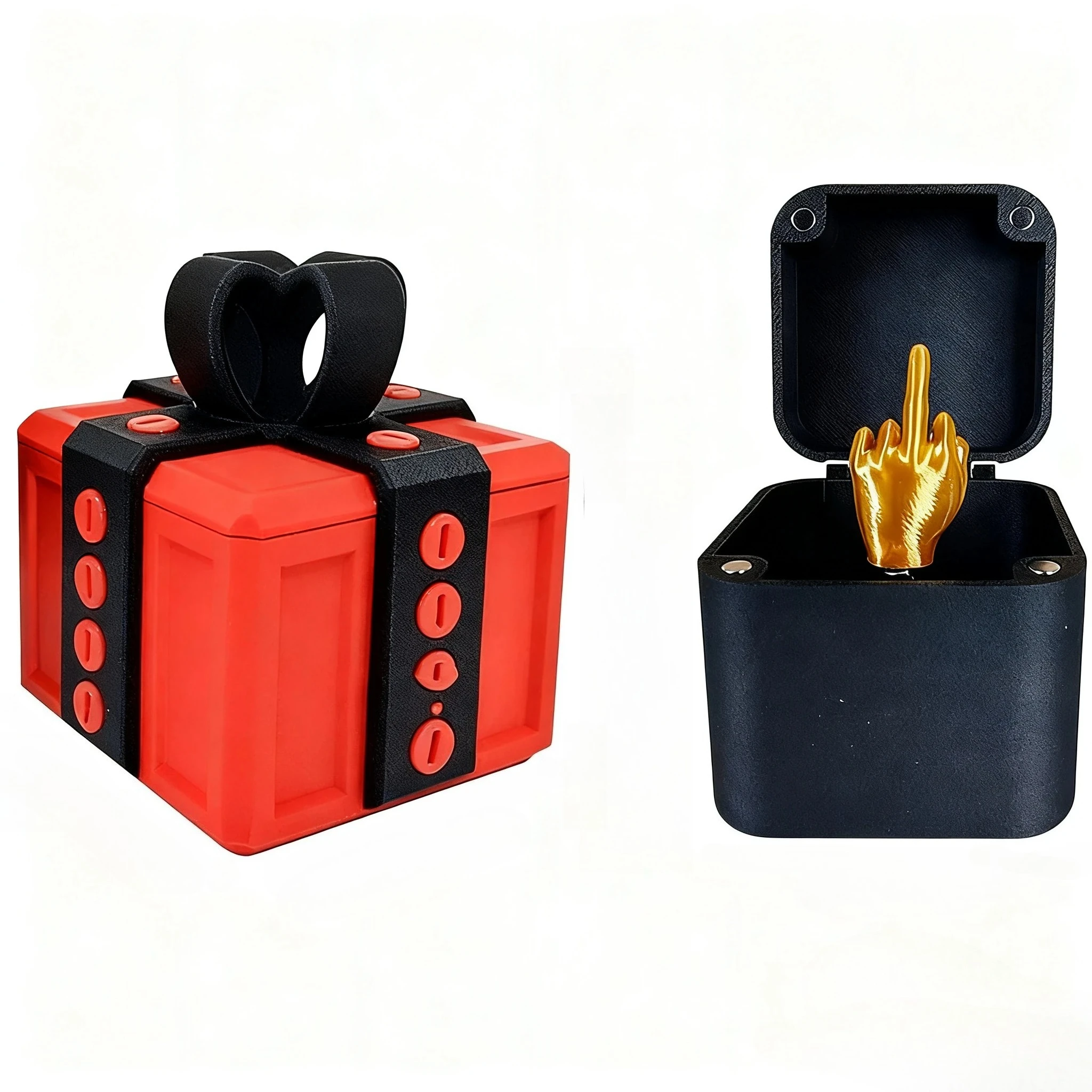 Caja Sorpresa Dedo Medio: Regalo Original, Broma Divertida Halloween y Decoración - Image 5