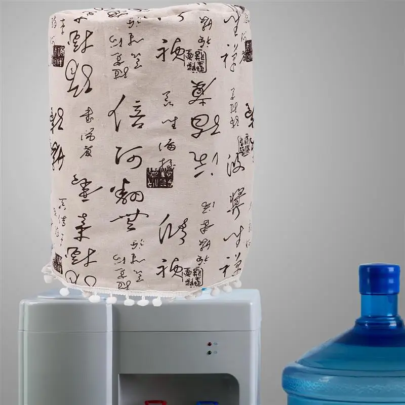 1pc Water Dispenser Barrel Dust Cover Cloth Portable Protective Cover Fabric Barrel Household Merchandises Protector