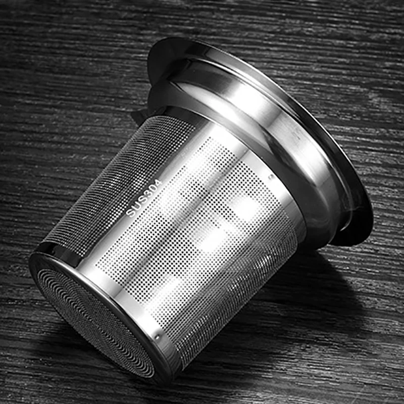 1Pcs Gold Reusable Stainless Steel Tea Strainer Mesh Infuser Basket Loose Tea Leaf Infusers Herb Filter for Mug Teapot Teaware