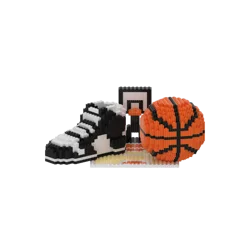 Basketball - Themed Micro Building Blocks Set - DIY Assembly Toy & Collectible Desk Decor Gift (XMDD 3756)