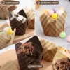 30/60/100/150Pcs Tulip Baking Cups - Striped Tulip Baking Paper Cupcake Muffin Liners, Grease Resistant Wrappers for Weddings 3