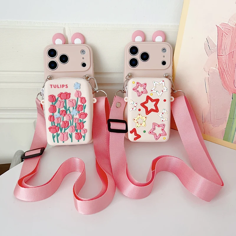 Tulip Star Premium Wallet Case with Accessories