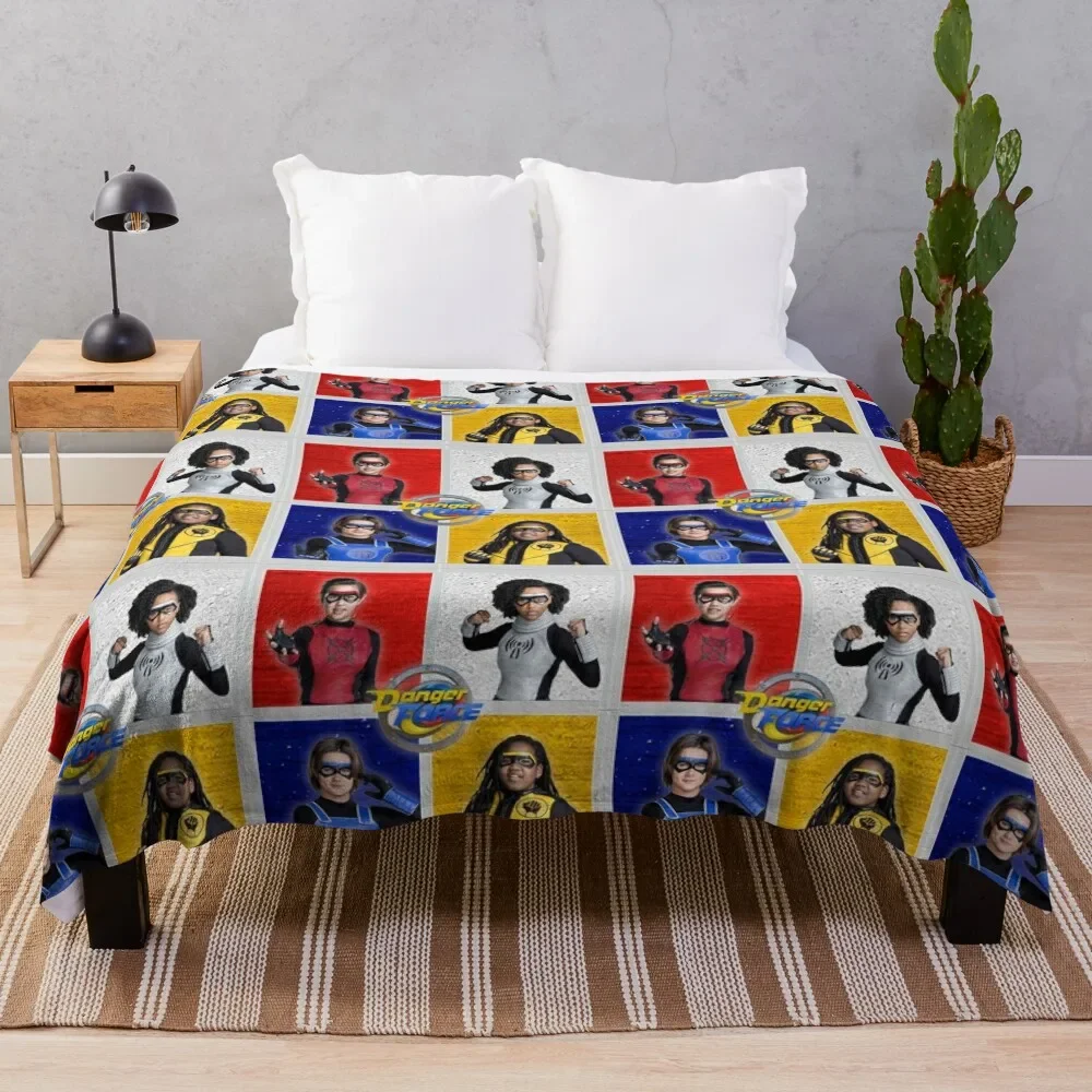 

Danger Force Squad Throw Blanket Tourist Blankets Sofas Of Decoration Cute Plaid Decorative Beds Blankets