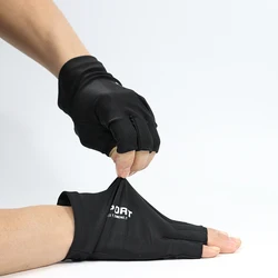 Unisex Summer Breathable Ice Silk Sun Protection Touchscreen Gloves for Sports & Outdoor Activities (Black)