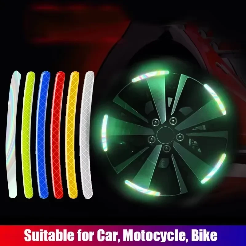 Reflective Wheel Hub Safety Stripes 2