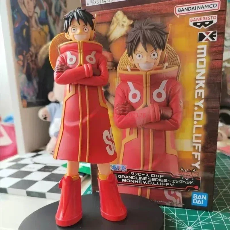 Original Bandai One Piece Roronoa Zoro Luffy Sanji Dxf