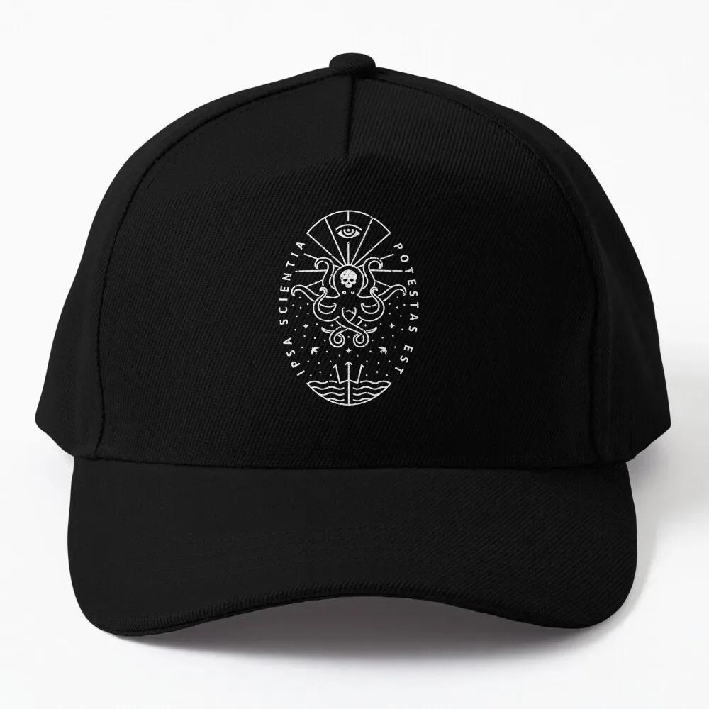 

Knowledge - White/Skull Baseball Cap Golf Hat Man For The Sun Icon Hats For Men Women's