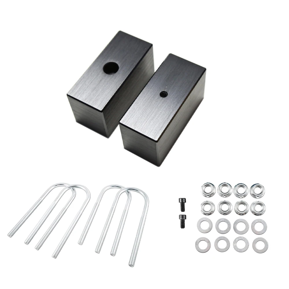 

Rear lowering Block Kit for HiAce 200 series LWB All Grades Height Adjustment Kit Low Down Black Block HiAce Accessories