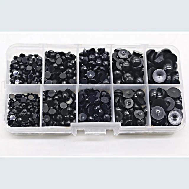 362 Pcs Plastic Safety Eyes and Noses Set DIY Crochet Craft Eyes