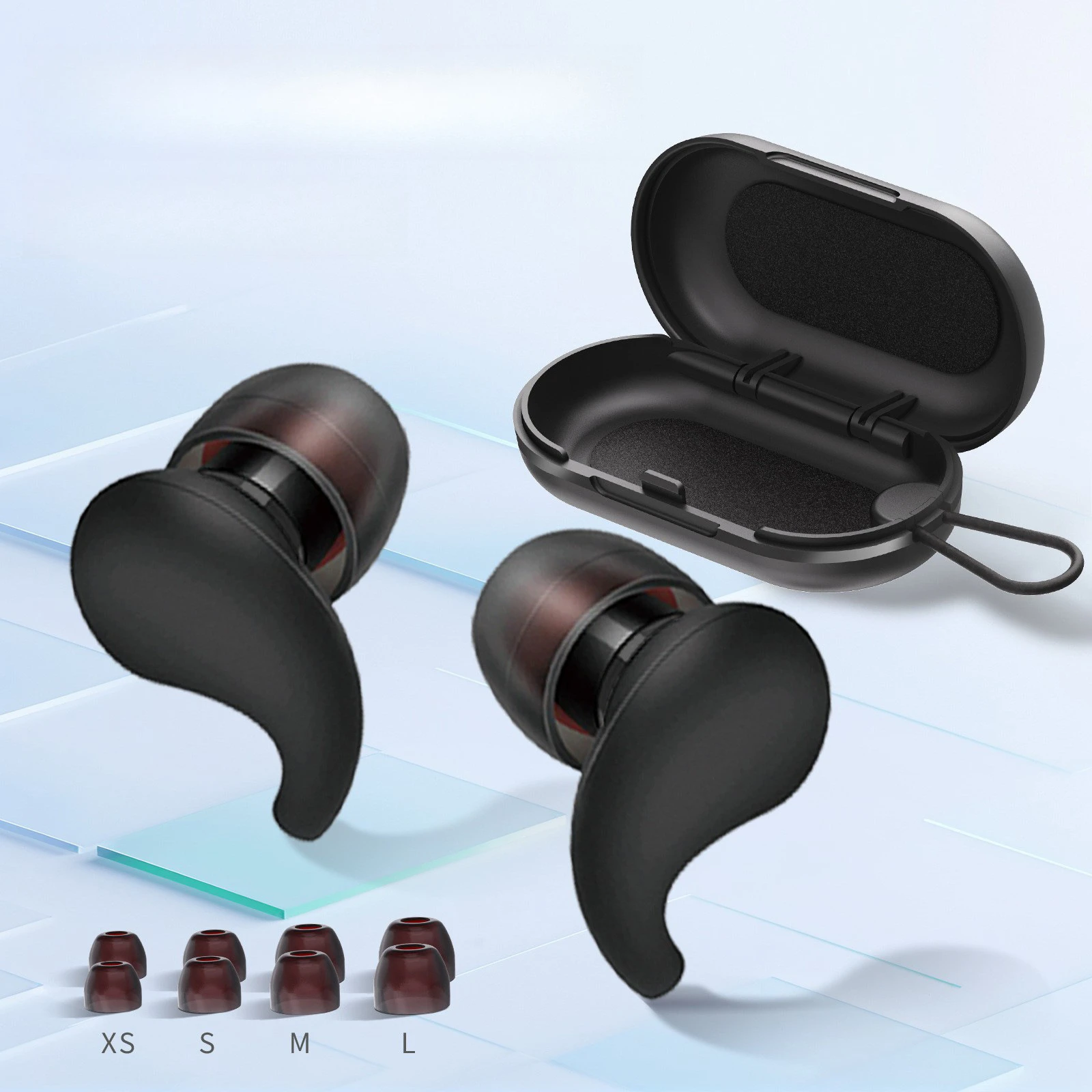 ตัวเลือกสินค้า ซิลิโคนอุดหูป้องกันเสียงมอเตอร์ไซค์ ตัดเสียงรบกวน ใส่สบาย ใช้ได้หลายครั้ง