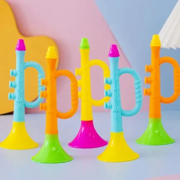 Baby Music Toys Children Early Montessori Educational Toy Colorful Musical Instruments Games for Kids Trumpet Random Color