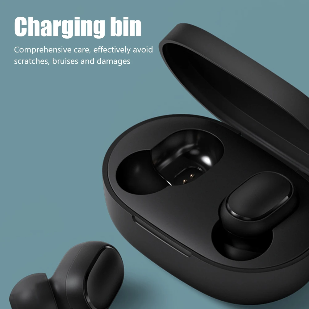 Wireless Bluetooth-compatible Earbuds Charger Box Earphone Stereo Headset Gaming Headphone Sports for Xiaomi Redmi AirDots