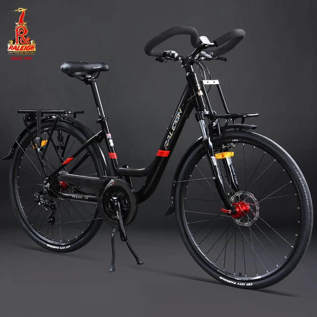 Vélo de route en alliage d'aluminium avec poignée papillon, bicyclette de  ville, longue distance, 24/27 vitesses - AliExpress
