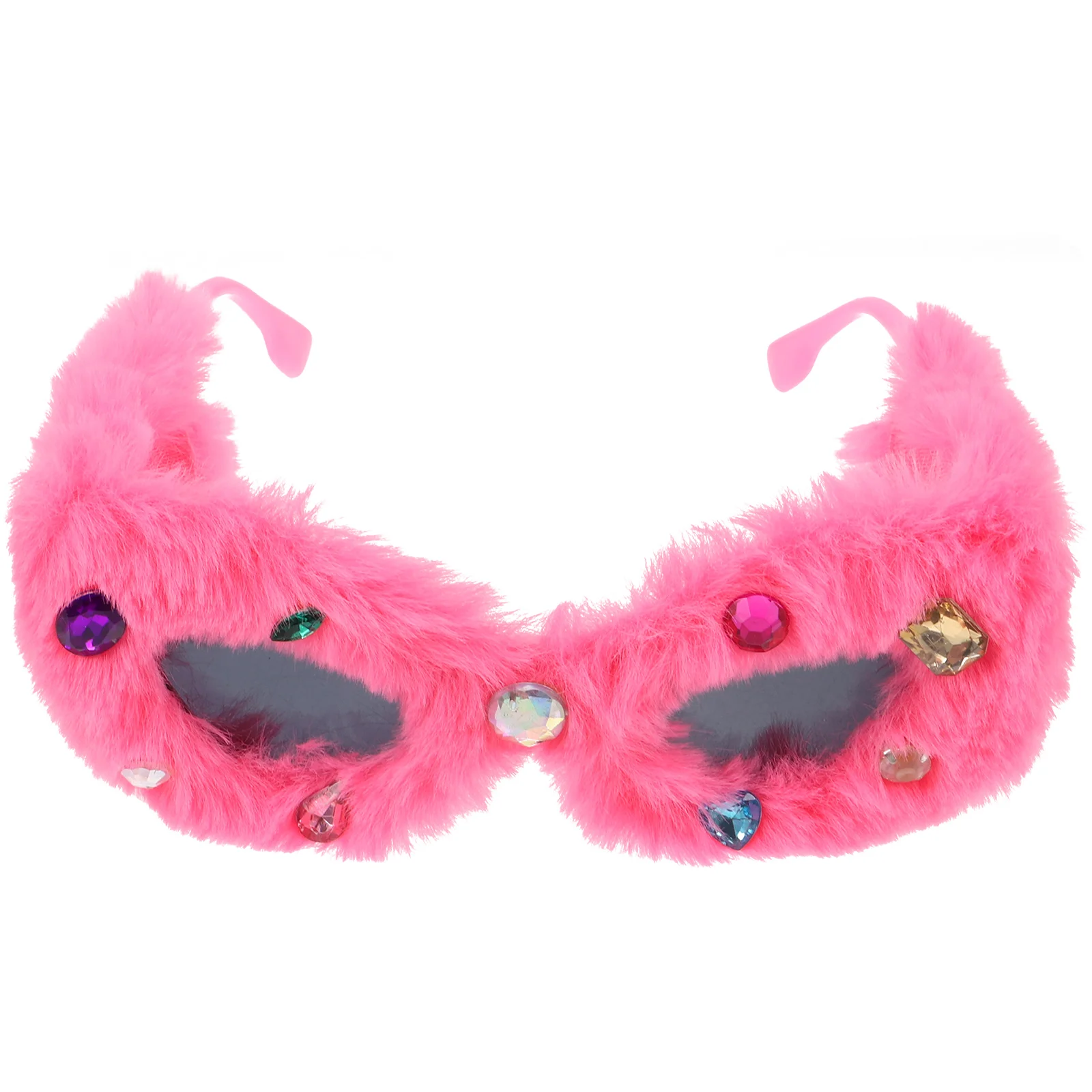

Eyewear Costume Party Sunglasses Decorative Plush Sunglasses Lovely Sunglasses