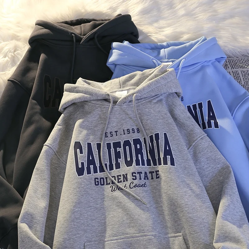 Gray heavyweight fleece-lined