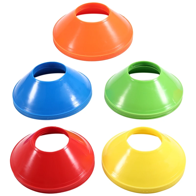 Small Plate Round Mouth Marker Dish Football Ball Cylinder Practice Football Training Plate