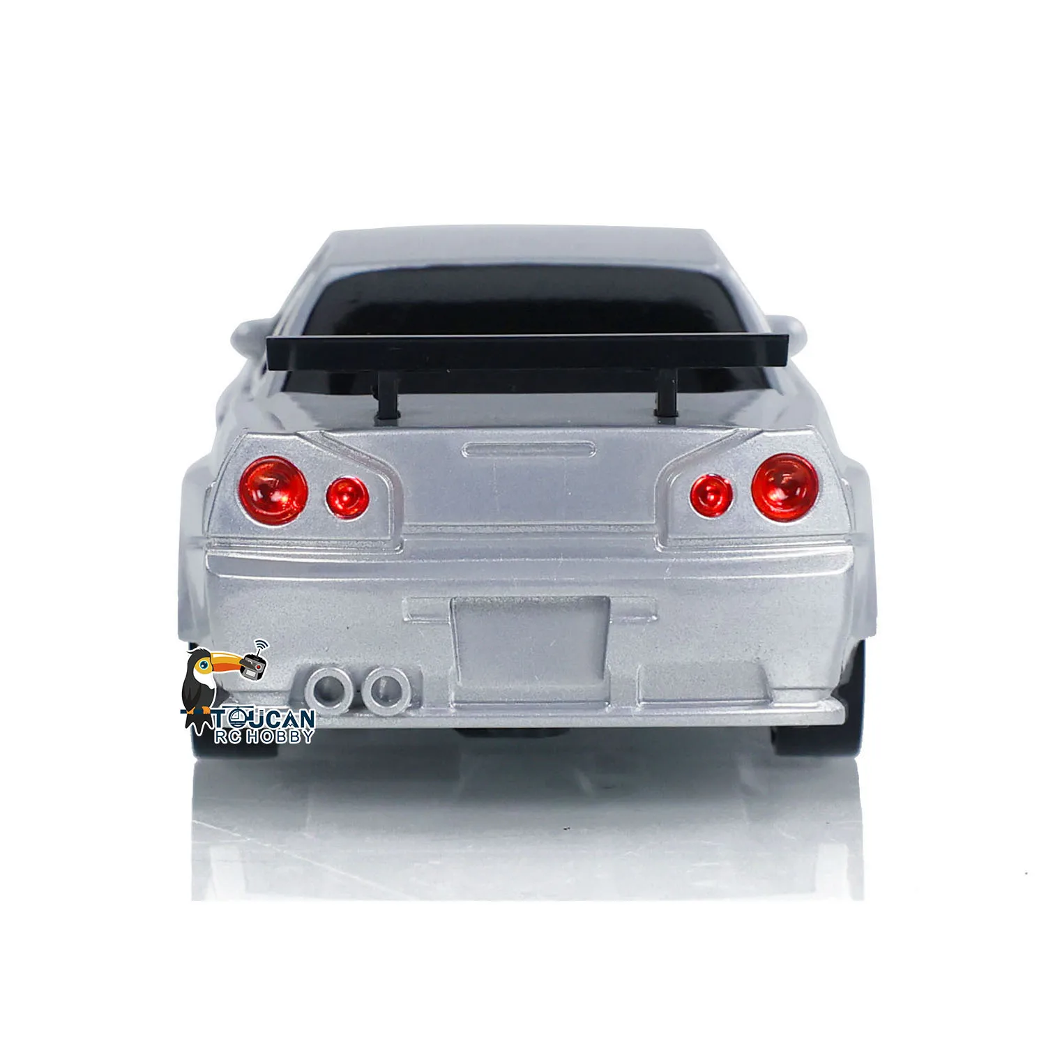 1/43 Mini Drift Race Car RTR Remote Control Toy Car 4WD Tyres Radio Lights Traffic Cones Ready to Run Toy Model for kids 5