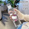 Hello Kitty Niche Cup High Value Cute Water Cup 500ML Transparent Animation Cartoon Printing Internet Celebrity Custom Wholesale 3