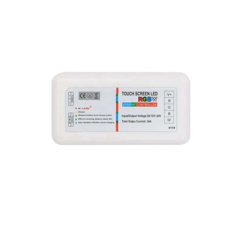 2.4G RF RGBW RGB LED Ʈѷ ġ ũ DC12-24V 18A  Ʈѷ ä RGB / RGBW 5050 3528 5630 LED Ʈ