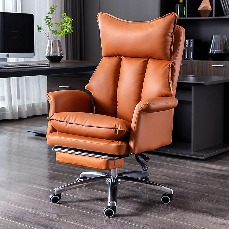 Designer Cushion Office Chair Ergonomic Luxury Living Room Gaming Office Chair Mobile Recliner Siege Bureau Office Furnitures leila or the siege of granada