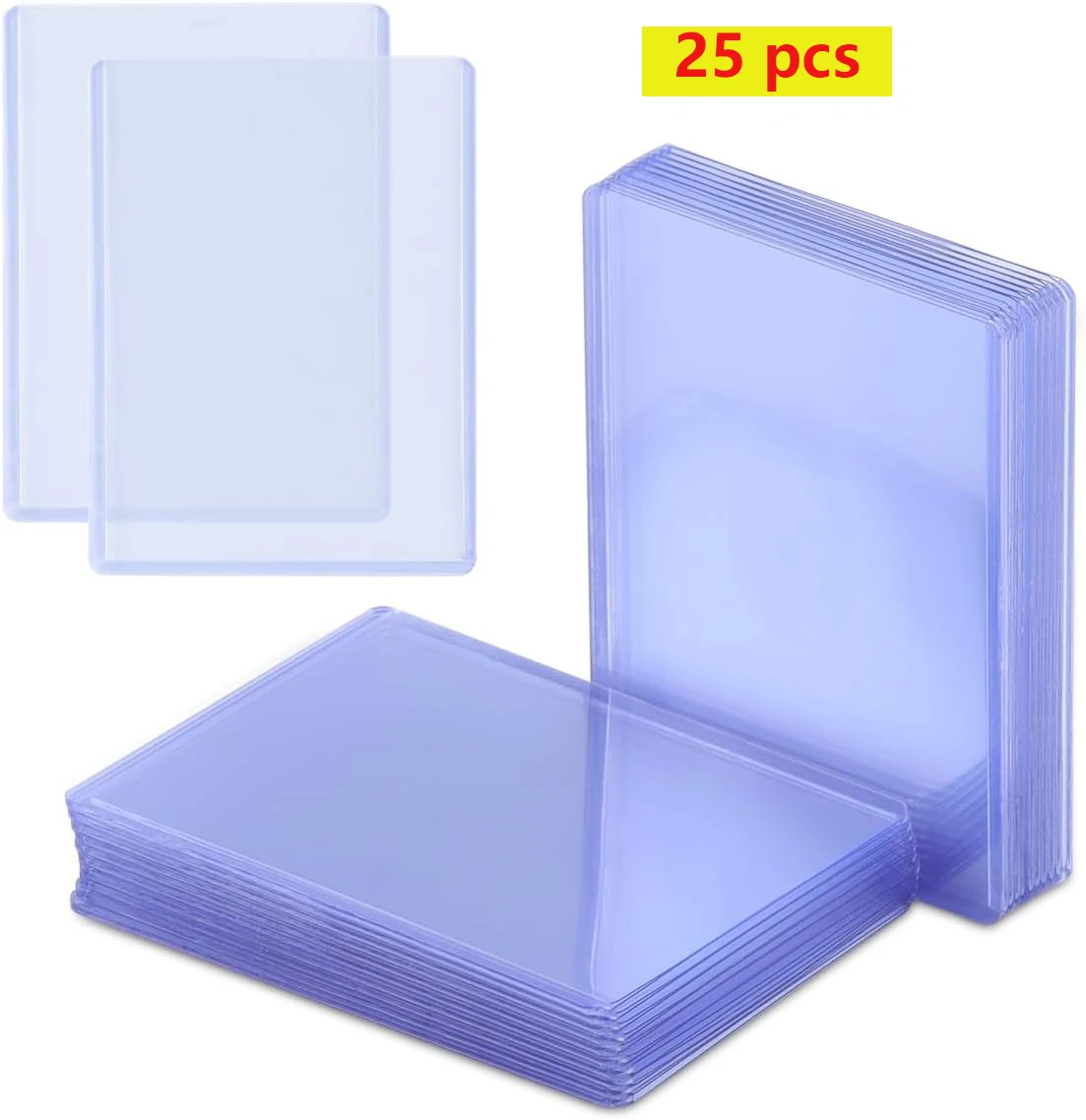 25/50/100 count card sleeve for cards 3"x4" Baseball card sleeve Hard plastic protector for game trading cards sports
