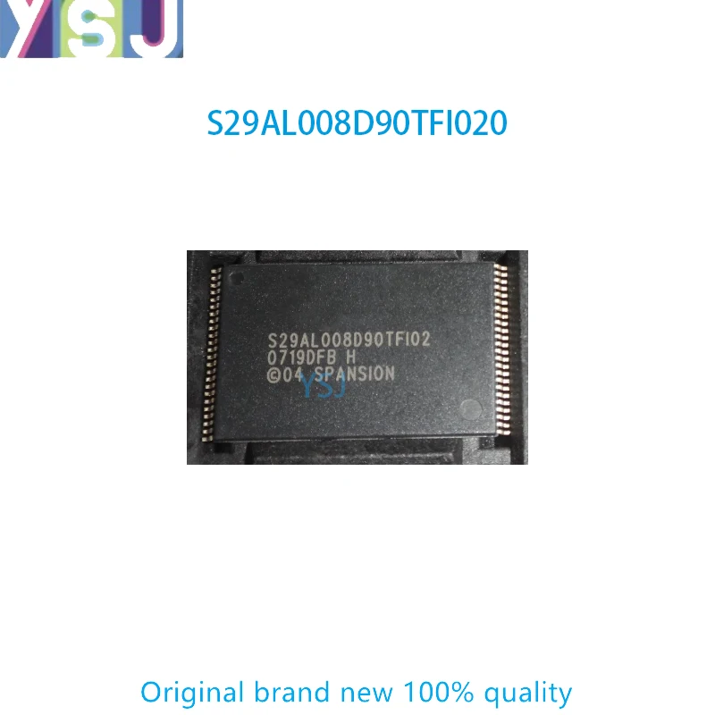 

S29AL008D90TFI020 S29AL008D FLASH IC 48tsop