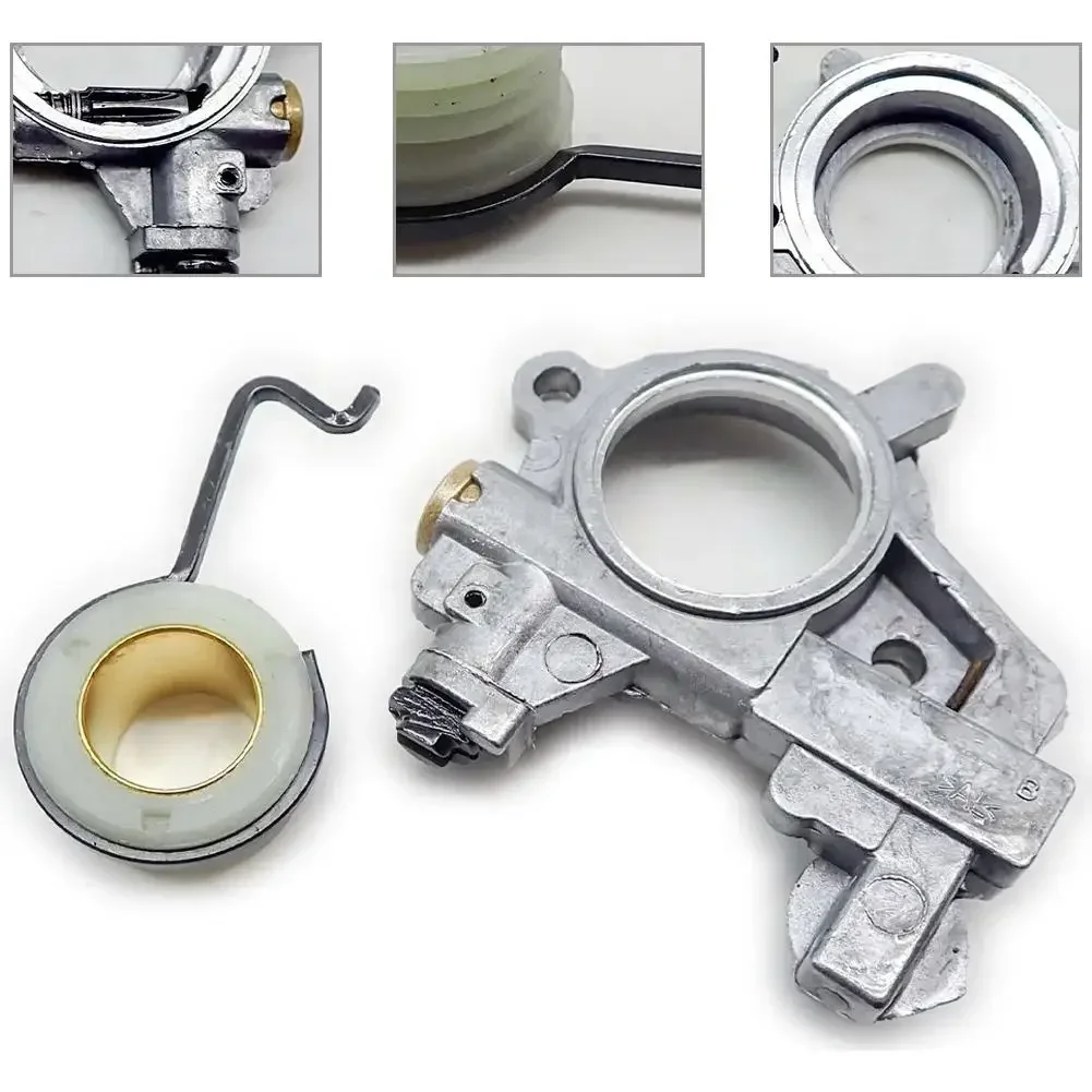 Auto Oiler Assembly Oil Pump for 046 Ms460 Ms461 Ms441 1128640 Oil Pump CHAIN SAW Parts CHAINSAWS AUTO OILER SET
