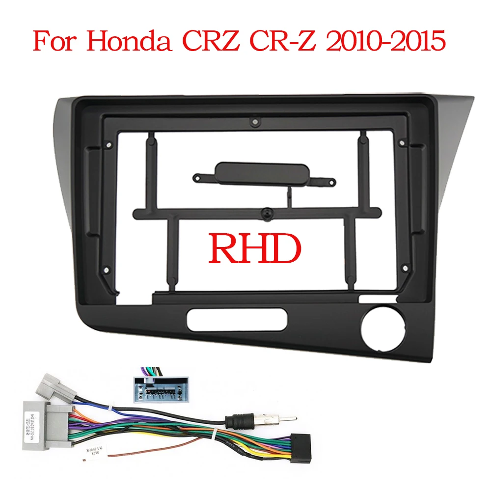 ڵ  þ , ȥ CR-Z 1 CRZ 2010-2016, 9 ġ 2DIN ׷ г ̾ ϳ׽ Ŀ,  ڵ ̺ 