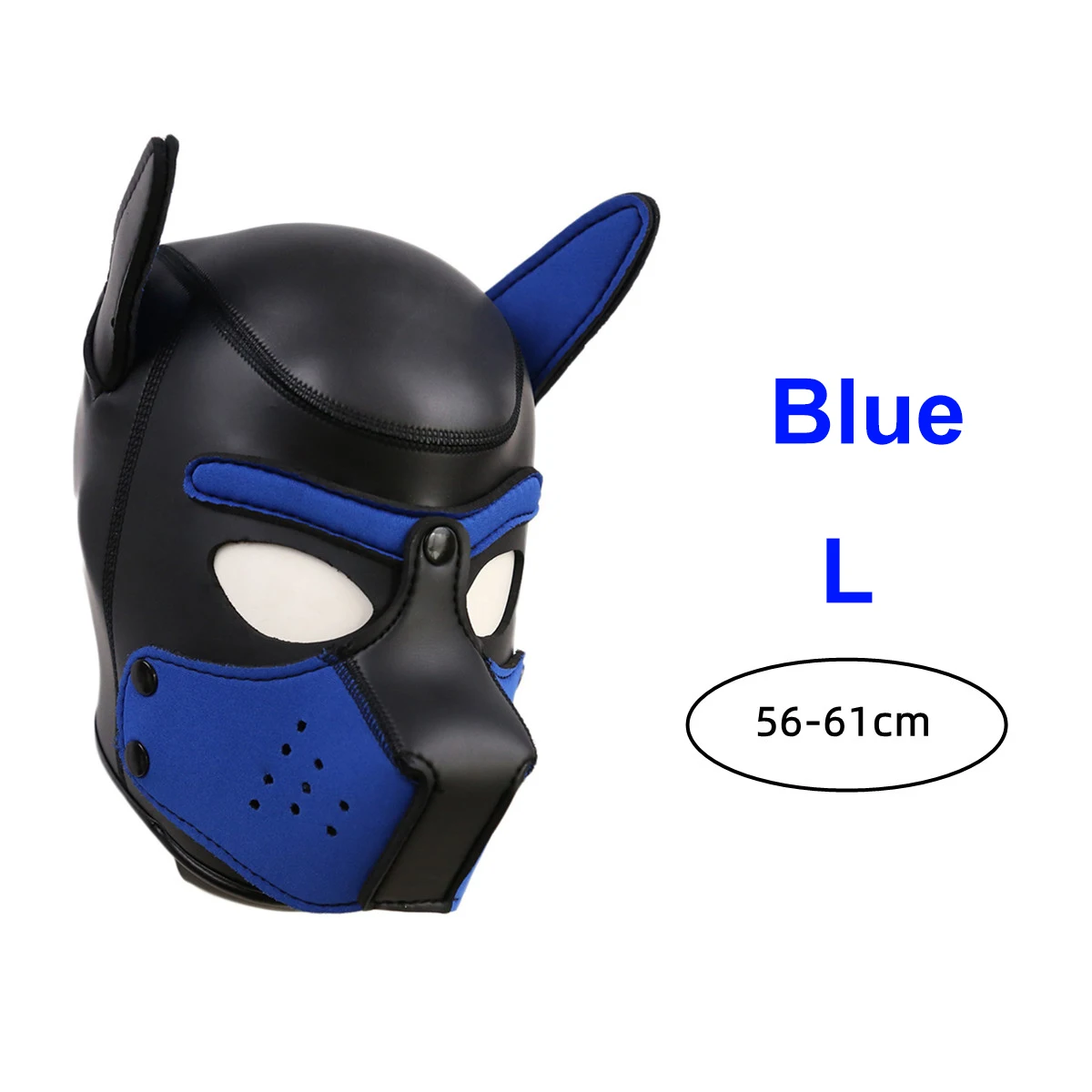 XL Brand New Puppy Cosplay Full Head Hood Mask with Ears