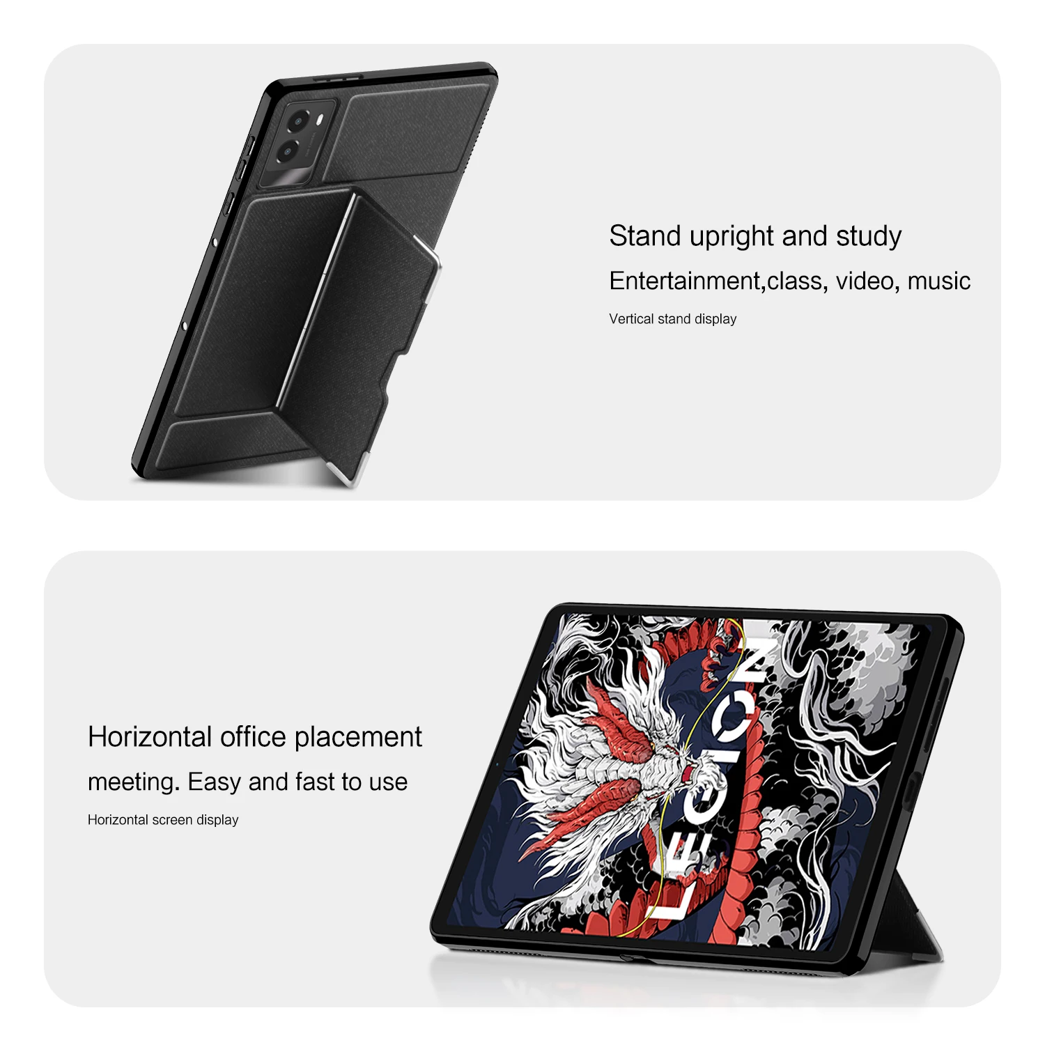 Durable Protective Gaming Tablet Back Case – Sleek Design