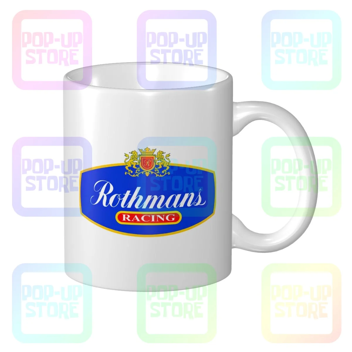 Rothmans Racing Williams F1 Ayrton Senna Mug Coffee Mugs Tea Cups 11oz