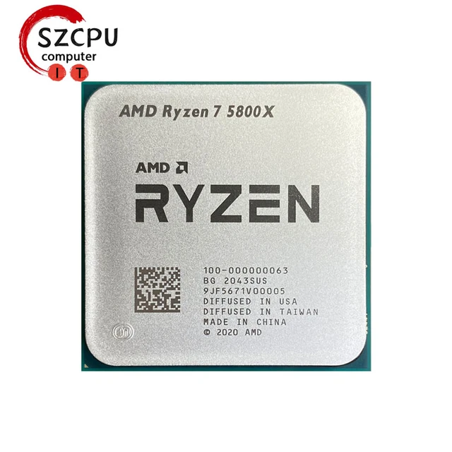 【動作確認済】AMD CPU Ryzen7 5800X AM4