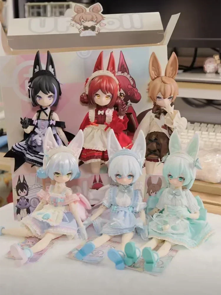 In Stock c Tea Party Series Blind Box 1/6 Movable Bjd Doll