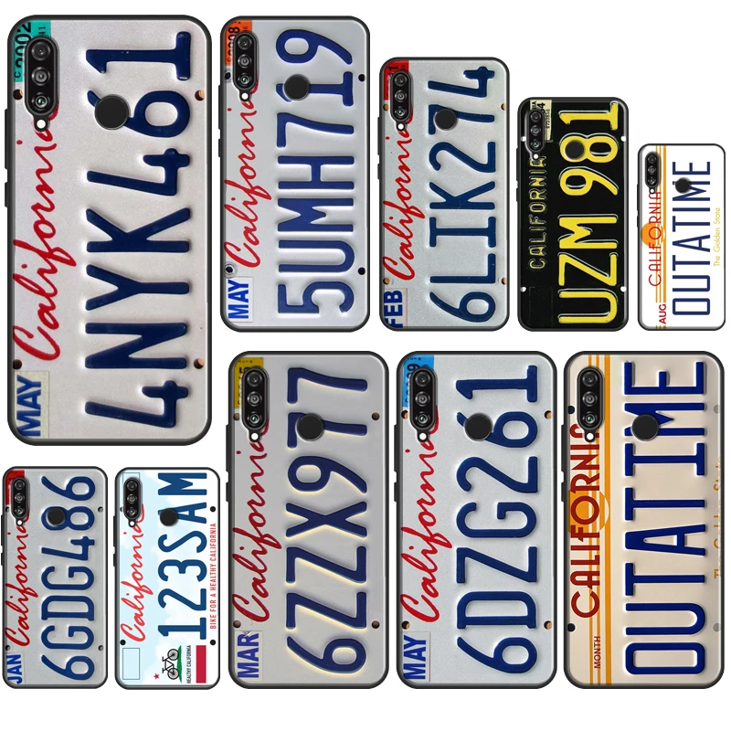 California License Plate Phone Case