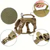 Outdoor Tactical Cat Harness For Walking Escape Proof Adjustable Waterproof Pet Harness Soft Mesh Vest For Large Cat Small Dog 2