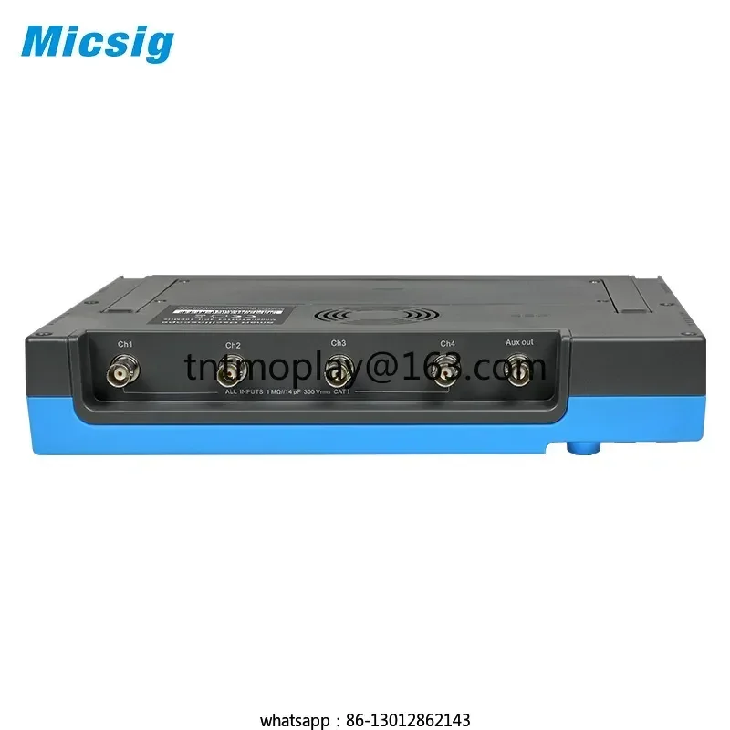 1 스마트 디지털 오실로스코프 휴대용 오실로스코프, 쿼드 채널 100M STO1104E