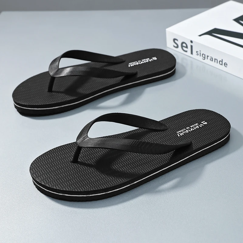 Stylish Comfortable Mens Sandals Thick Soles Anti-skid Features for Summer Wear Flip Flops Shoes Designer Shoes Men