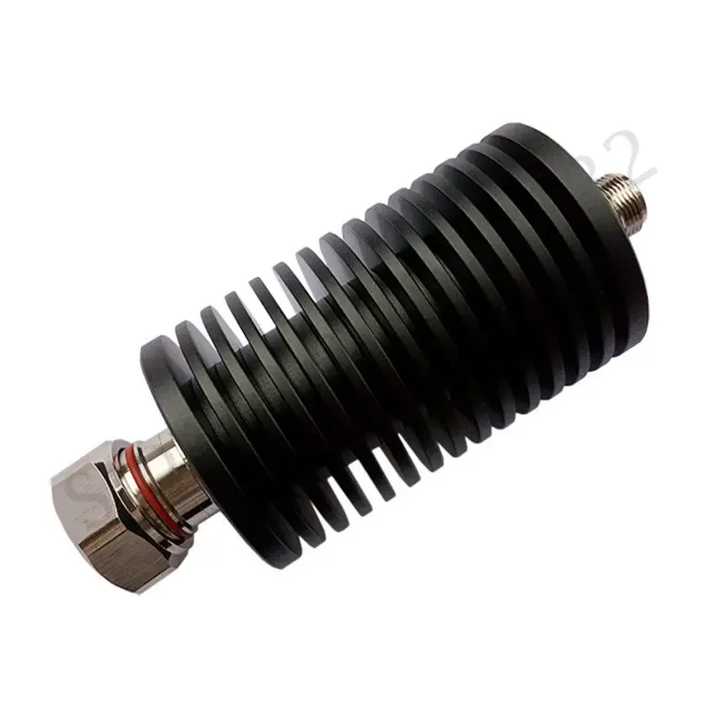 

100W DIN RF Фиксированный аттенюатор DIN штекер на N гнездо RF коннектор 1-50 дБ