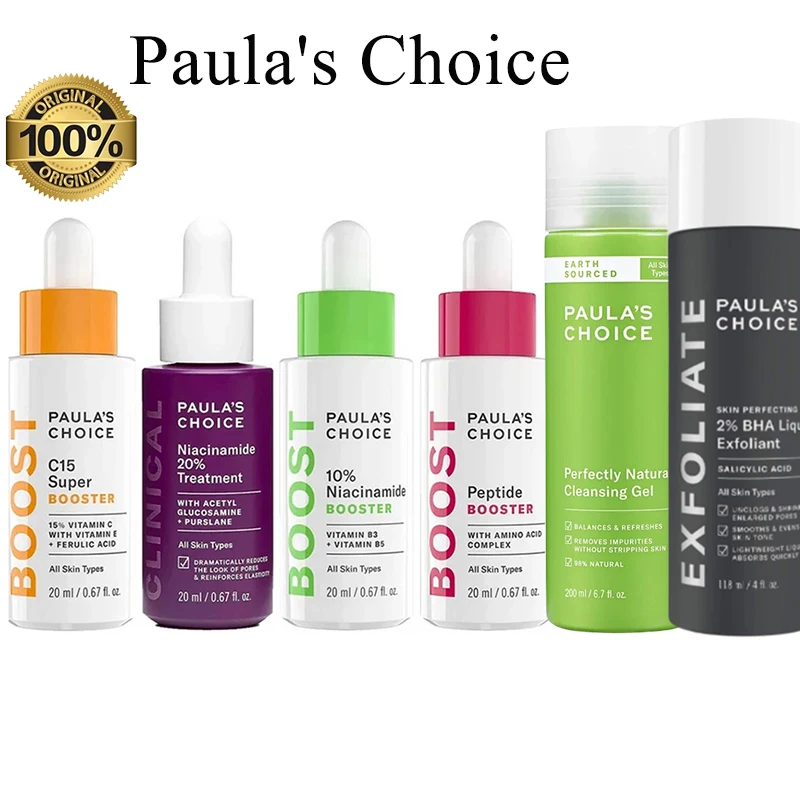 

1/6PCS Paula‘s Choice Original 20% Niacinamide Peptide Booster BOOST C15 Complex Repairs Multiple Signs Of Aging For All Skin