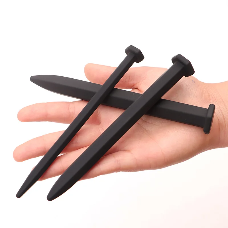 6 Sizes Soft Silicone Horse Eye Stick Urethral Dilator Horse Eye Stick Penis Rod BDSM Penis Plugs Stimulator Catheter Sex Toys