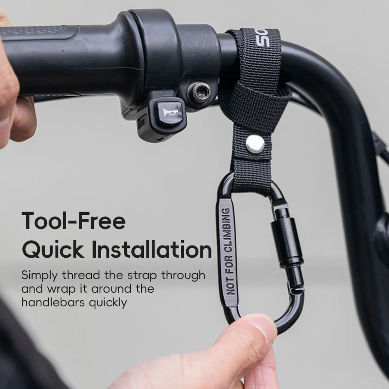 Motorcycle Handlebar Hook High Load Bearing For Bike Helmet Water Bottles Backpack