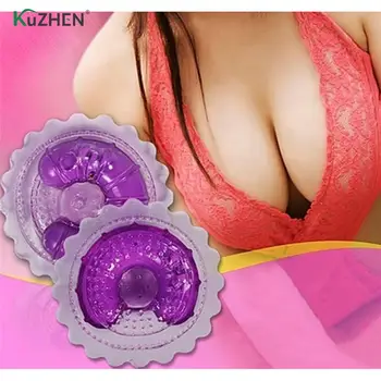 Sex Toys Female Women Vibrating Nipple Massager Breast Vibrator Masturbation Breast Enlarge and Stimulation 3