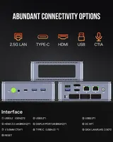 K6 M6 GMKtec Nucbox Mini PC Gamer AMD Ryzen 7 7840HS R5 6600H USB4 2*DDR5 2*PCIE 2*2.5G NUC Desktop Computer Windows 11 WiFi6E 2