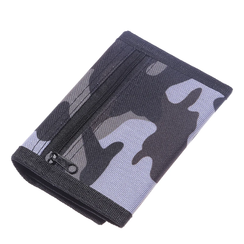 

Мини-кошелек мужской Камуфляжный с отделением для монет и кредитных карт