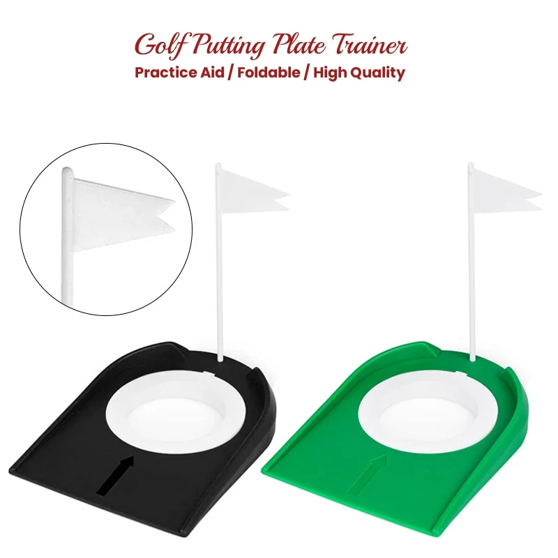 Golf Swing Trainer Plate Golf Putting Training Aids Golf Simulator Golf Sport Practice for Home Party Game Golf Accessories