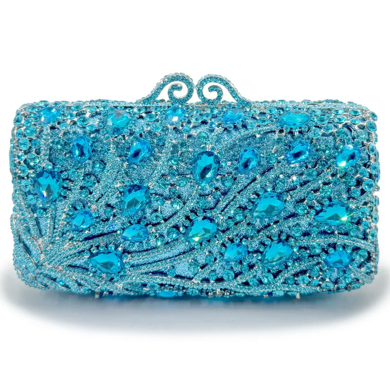 Bling Rhinestone Handbag With Knot For Evening Wear Diamonds And Hardware