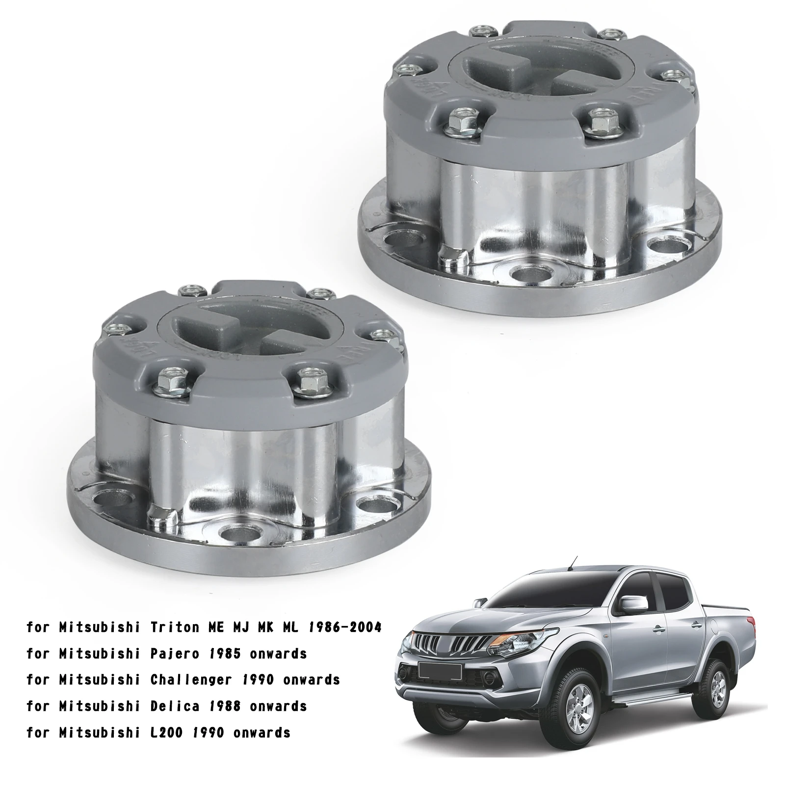 Alloy Wheel Locking Lock Nuts x4 Mitsubishi L200 & L300 all Models N2