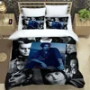 Johnny Depp Pattern Quilt Cover With Pillowcases 3D Digital Printed Bedding Set Twin Full Queen King Gift 2
