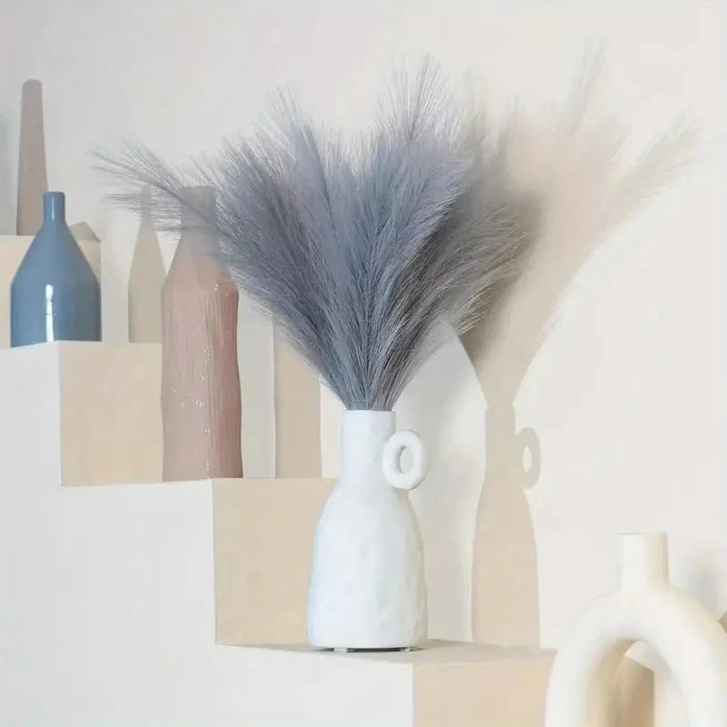 3/6/9pcs- Simulation Reed Grass Wedding Decoration Home Bedroom Accessories Wedding Guide Photo Prop Background